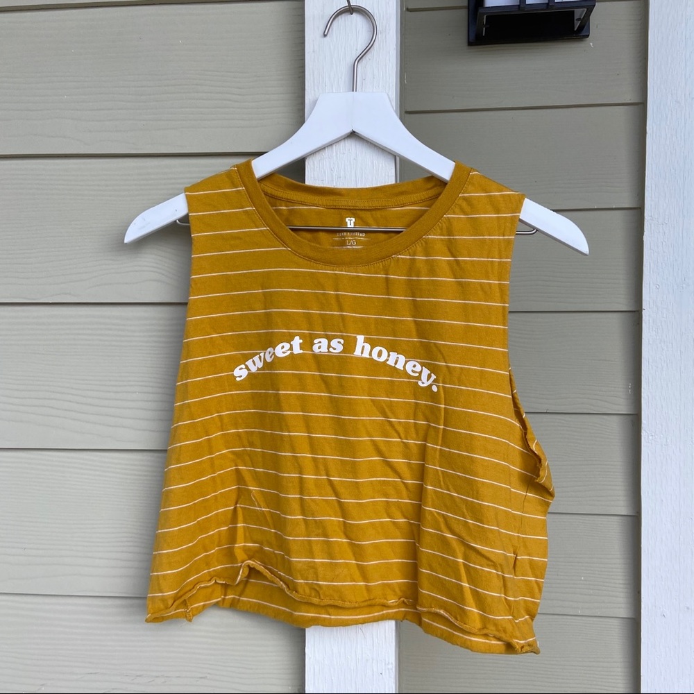Sweet As Honey Crop Top